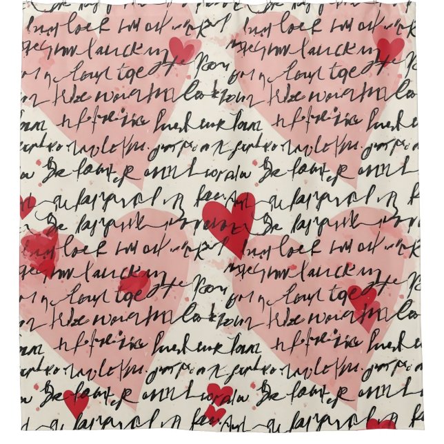 Modern Heart Pattern with Script Background (14) (Front)