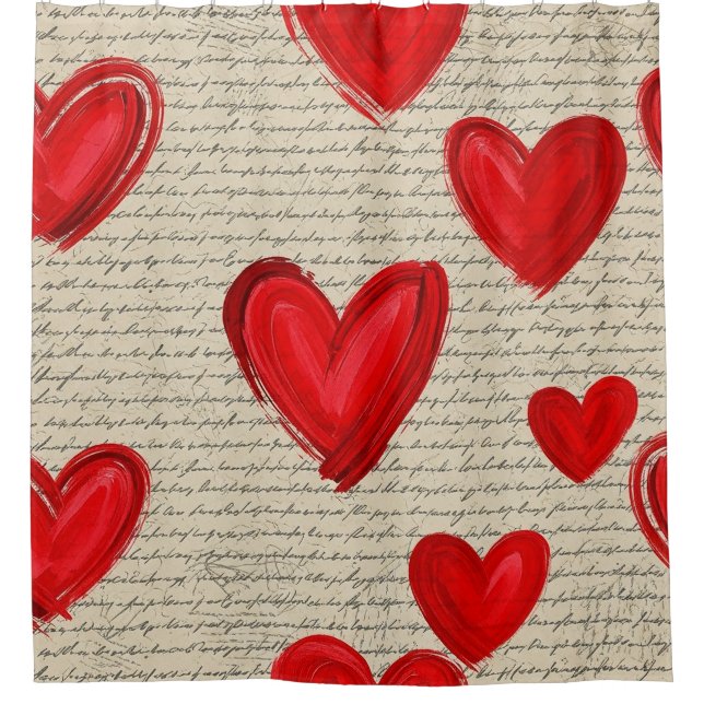 Modern Heart Pattern with Script Background (5) (Front)