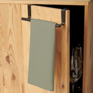 Modern Heritage Solid Deep Sage Kitchen Towel