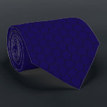 Modern Hexagonal Grid Geometric Pattern Tie<br><div class="desc">This modern design features an intricate hexagonal pattern that creates a sophisticated tech-inspired texture. The interlocking geometric grid offers a subtle sense of depth and structure, perfect for professionals in engineering, software development, or architecture. A sleek monochrome palette ensures a sharp, professional appearance that remains versatile for formal events or...</div>