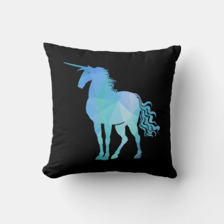 Modern Hip Unicorn Throw Pillow