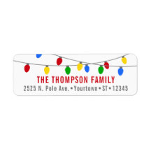 Modern Holiday Christmas Lights