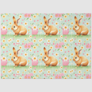 Modern Holiday Rabbit Easter Collection Tissue Paper