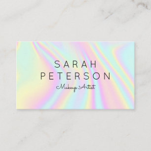 Modern Holographic Business Card