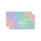Modern Holographic Rainbow Effect Metal Frame