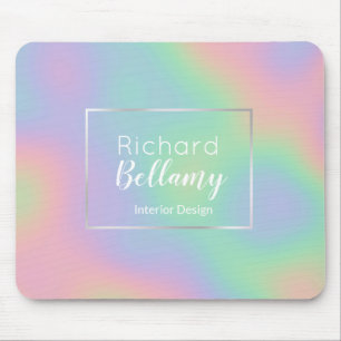 Modern Holographic Rainbow Metal - Mousepad