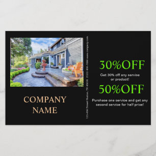 Modern home renovation remodeling  Real Estate Flyer