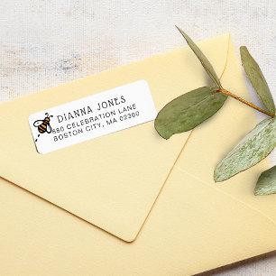 Modern Honey Bee Return Address