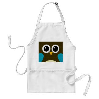 Modern Hoot Owl Apron