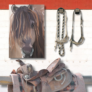 Modern Horse Painting Canvas Print