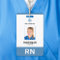 Modern Hospital Staff Registered Nurse ID