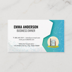 Modern House Business Card