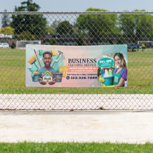 Modern House Cleaning Maid Service Housekeeping Banner