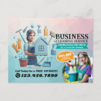 Modern House Cleaning Maid Service Housekeeping