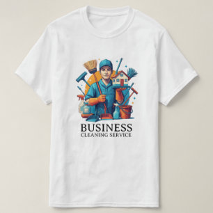 Modern House Cleaning Maid Service Housekeeping T-Shirt