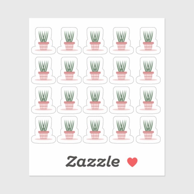 Modern Houseplant Snake Plant Planner (Sheet)