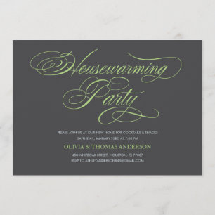 Modern Housewarming Party Invitations
