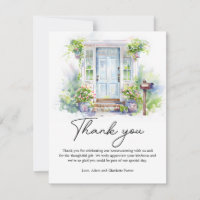 Modern Housewarming Party Simple Watercolor