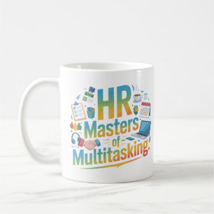 Modern HR Master of Multitasking Mug Design