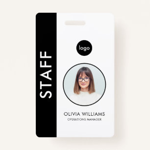Modern ID Custom Employee Badge