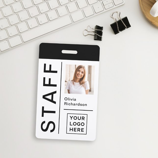 Modern ID for Company Staff with Photo and Logo | Badge (Creator Uploaded)