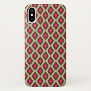 Modern ikat pattern iPhone x case