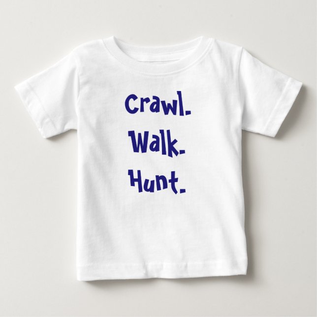Modern Infant Typography Romper (Front)