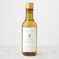 Modern Infused Olive Oil Thank You