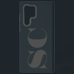 Modern Initial Minimal  Samsung Galaxy Case<br><div class="desc">Simple and minimalist customizable initials.</div>