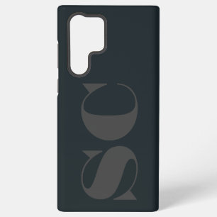 Modern Initial Minimal  Samsung Galaxy Case