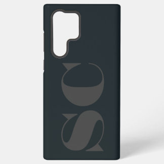 Modern Initial Minimal Samsung Galaxy Case