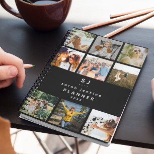 Modern Initial/Name Photo Collage 2027 Yearly Planner