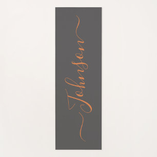 Modern Inspirational Yoga Mat Motivational Designs