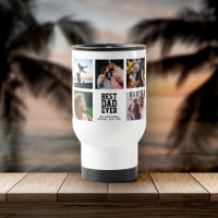 Modern Instagram BEST DAD EVER Photo Collage