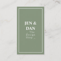 Modern Interior Designer Business Card