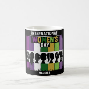 Modern International Women's Day   Diverse Women  Coffee Mug