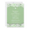 Modern Irish Bridal Shower Invite with clovers