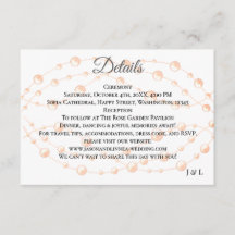 Modern Ivory Blush Romantic Pearl Neutral Wedding