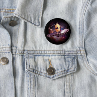 Modern James webb space nasa telescope space T-Shi 2 Inch Round Button
