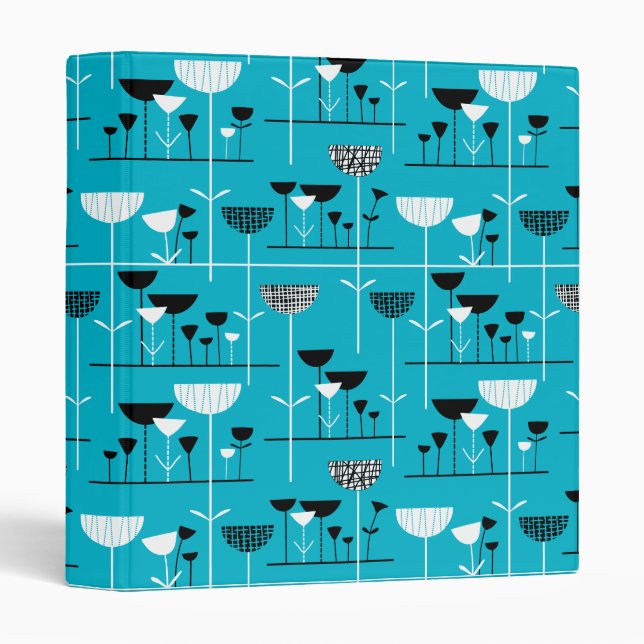 Modern Jazz - Blue 00b2ca Binder (Front/Spine)