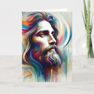 Modern Jesus Greeting Card For All Occasions