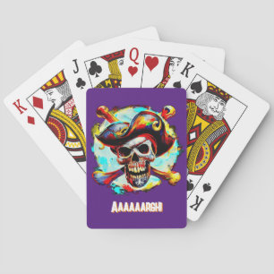 Modern Jolly Roger Playing Cards