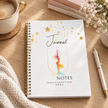 Modern Journal Notes Gold Stars