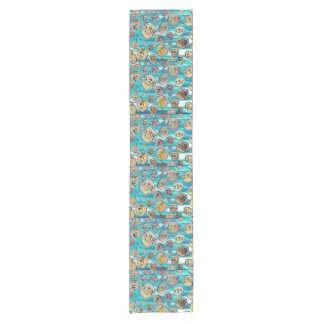 Modern Joyful Matzah  Short Table Runner
