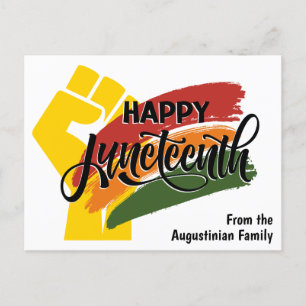 Modern JUNETEENTH Postcard