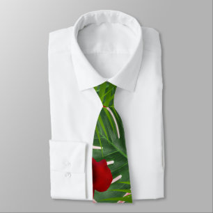 Modern jungle style tie! tie