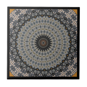 Modern  kaleidoscope Ceramic Tile