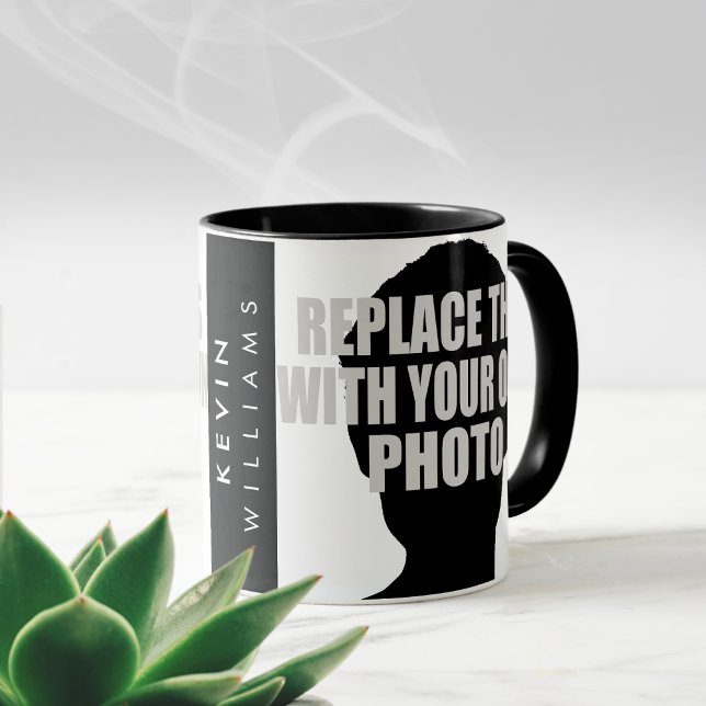 Modern Keepsake Photo (upload & create) Mug (Creator Uploaded)