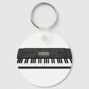 Modern Keyboard Synth: 3D Model: Keychain