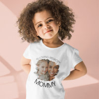 Modern | Kids | Smudge Photo Memorial T-Shirt